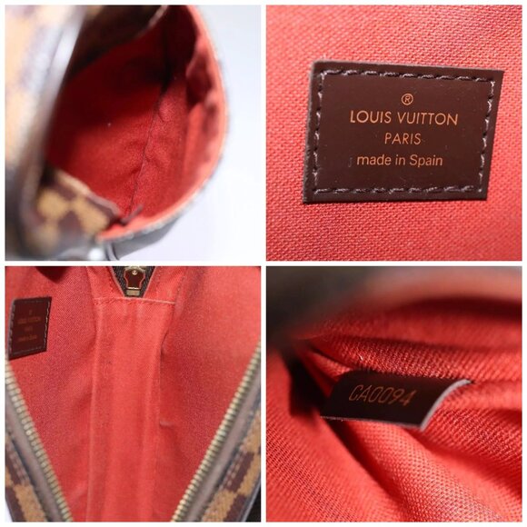 LOUIS VUITTON Damier Ebene Pochette Gange Shoulder Bag